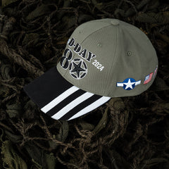 Șapcă Baseball D-Day 80 Years Verde Military-Shop - Omagiu Istoric Autentic