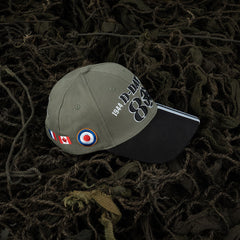 Șapcă Baseball D-Day 80 Years Verde Military-Shop - Omagiu Istoric Autentic