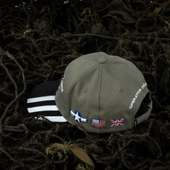 Șapcă Baseball D-Day 80 Years Verde Military-Shop - Omagiu Istoric Autentic