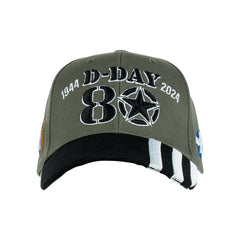 Șapcă Baseball D-Day 80 Years Verde Military-Shop - Omagiu Istoric Autentic