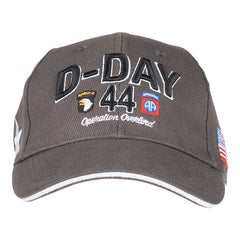 Șapcă Baseball D-Day Normandy Gri - Onor Istoric și Stil Robust