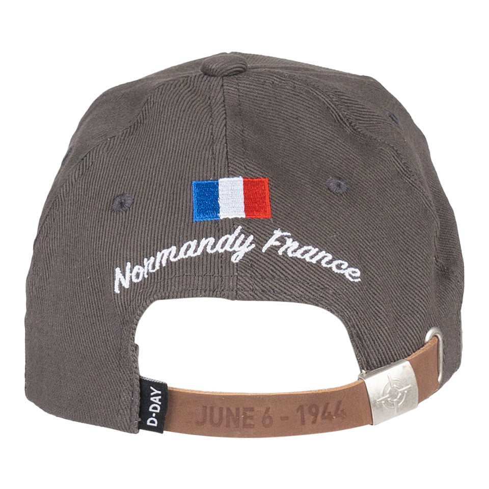 Șapcă Baseball D-Day Normandy Gri - Onor Istoric și Stil Robust