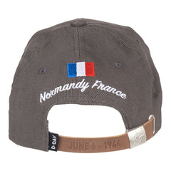 Șapcă Baseball D-Day Normandy Gri - Onor Istoric și Stil Robust