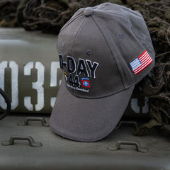 Șapcă Baseball D-Day Normandy Gri - Onor Istoric și Stil Robust