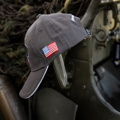 Șapcă Baseball D-Day Normandy Gri - Onor Istoric și Stil Robust