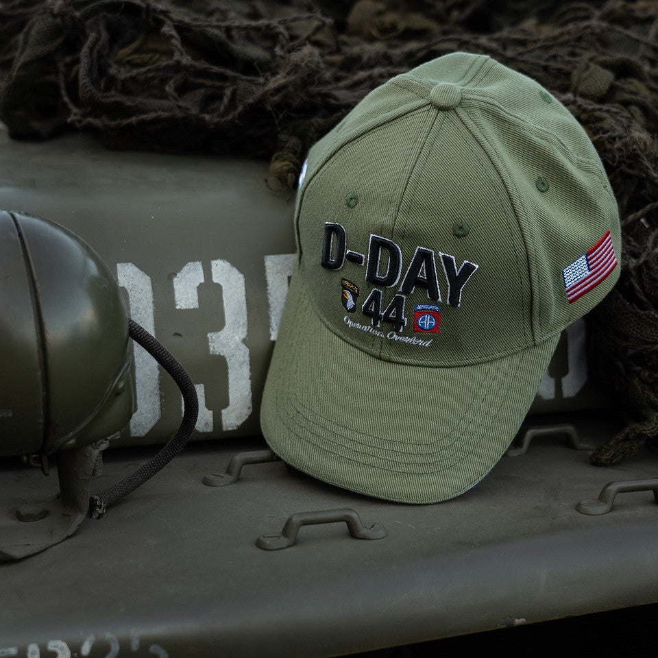Șapcă Baseball D-Day Normandy Verde - Confort & Istorie la Purta