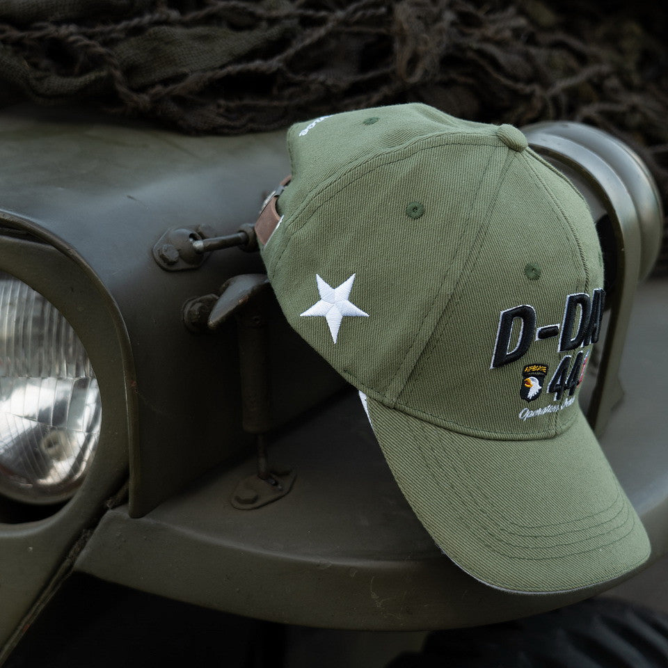 Șapcă Baseball D-Day Normandy Verde - Confort & Istorie la Purta