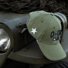 Șapcă Baseball D-Day Normandy Verde - Confort & Istorie la Purta
