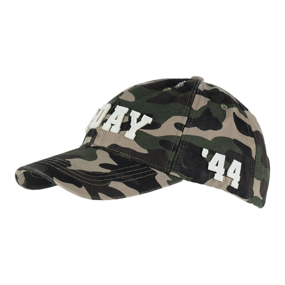 Șapcă Baseball D-Day Stonewashed '44 Woodland - Spirit Veteran Autentic