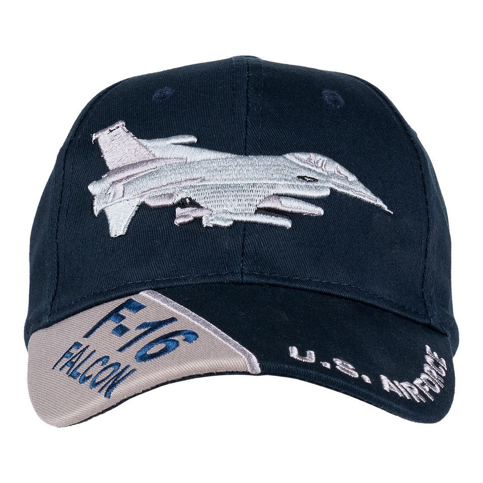 Șapcă Baseball F-16 Albastru - Precizie și Stil Tactic