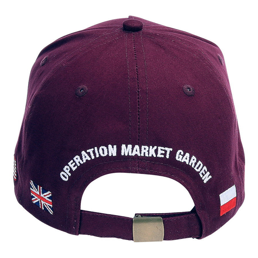 Șapcă Baseball Market Garden Pegasus WWII 3D Bordo Fostex - Simbol de Forță și Istorie