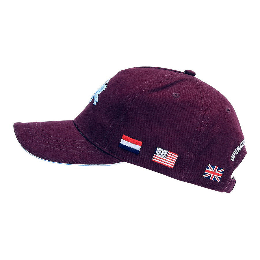 Șapcă Baseball Market Garden Pegasus WWII 3D Bordo Fostex - Simbol de Forță și Istorie