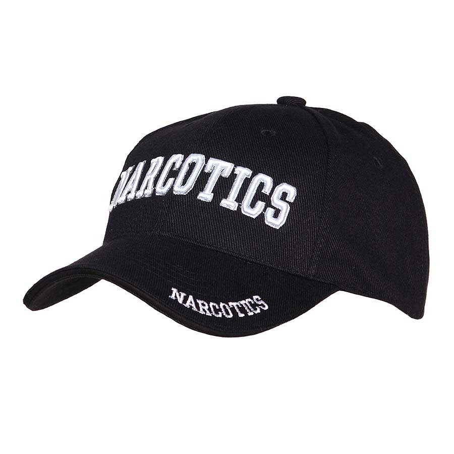 Șapcă Baseball Narcotics Negru - Stil Intransigent