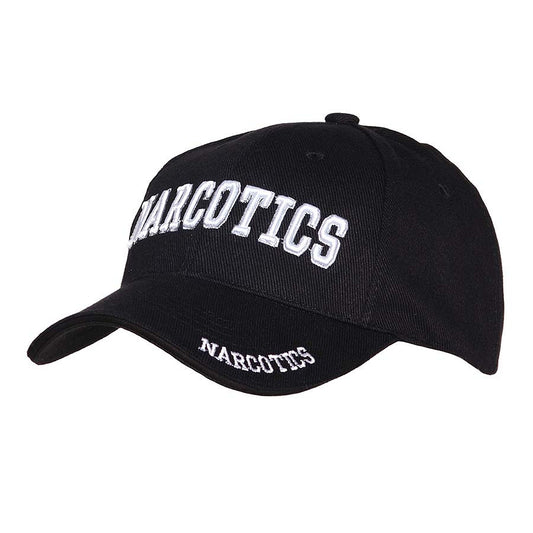 Șapcă Baseball Narcotics Negru - Stil Intransigent