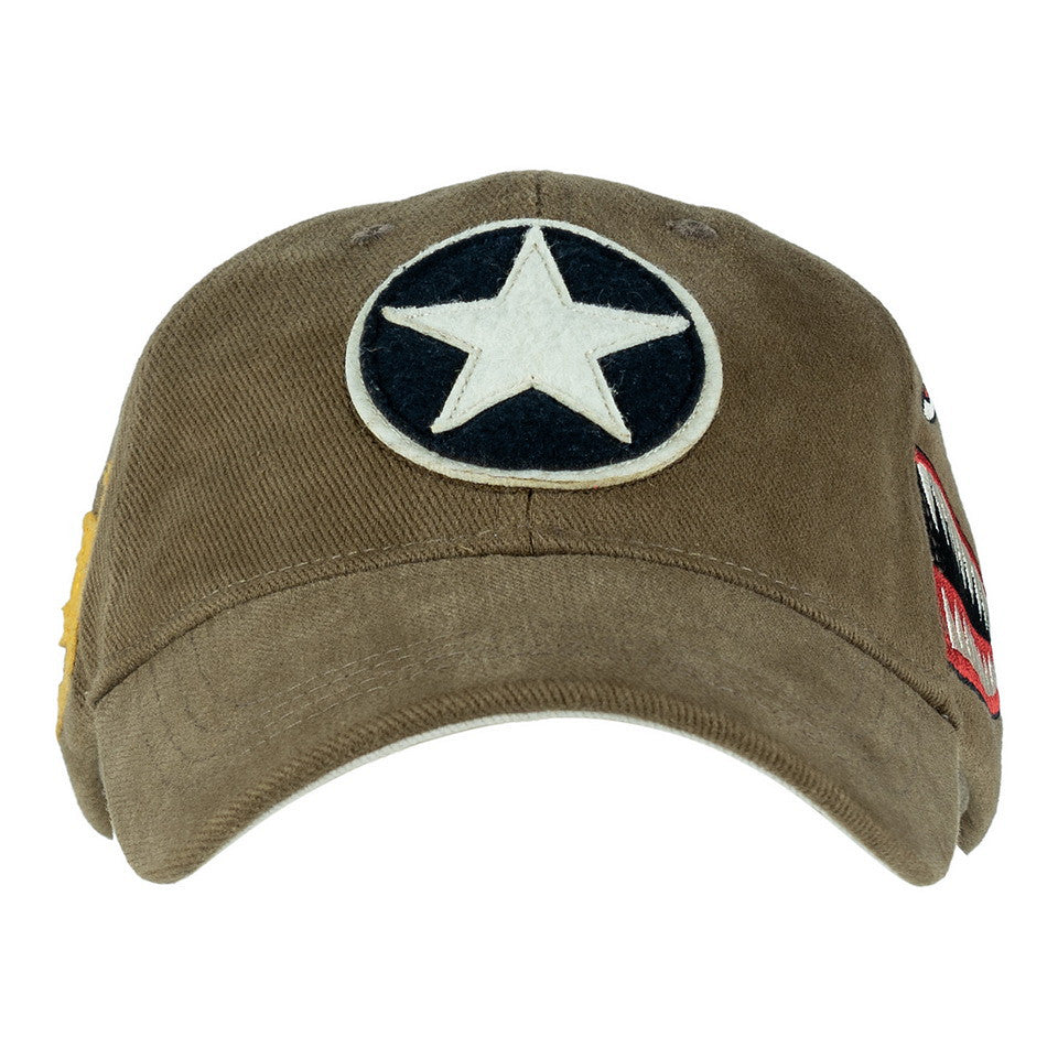 Șapcă Baseball P-40 Curtiss Brushed Verde - Spirit Militar Autentic