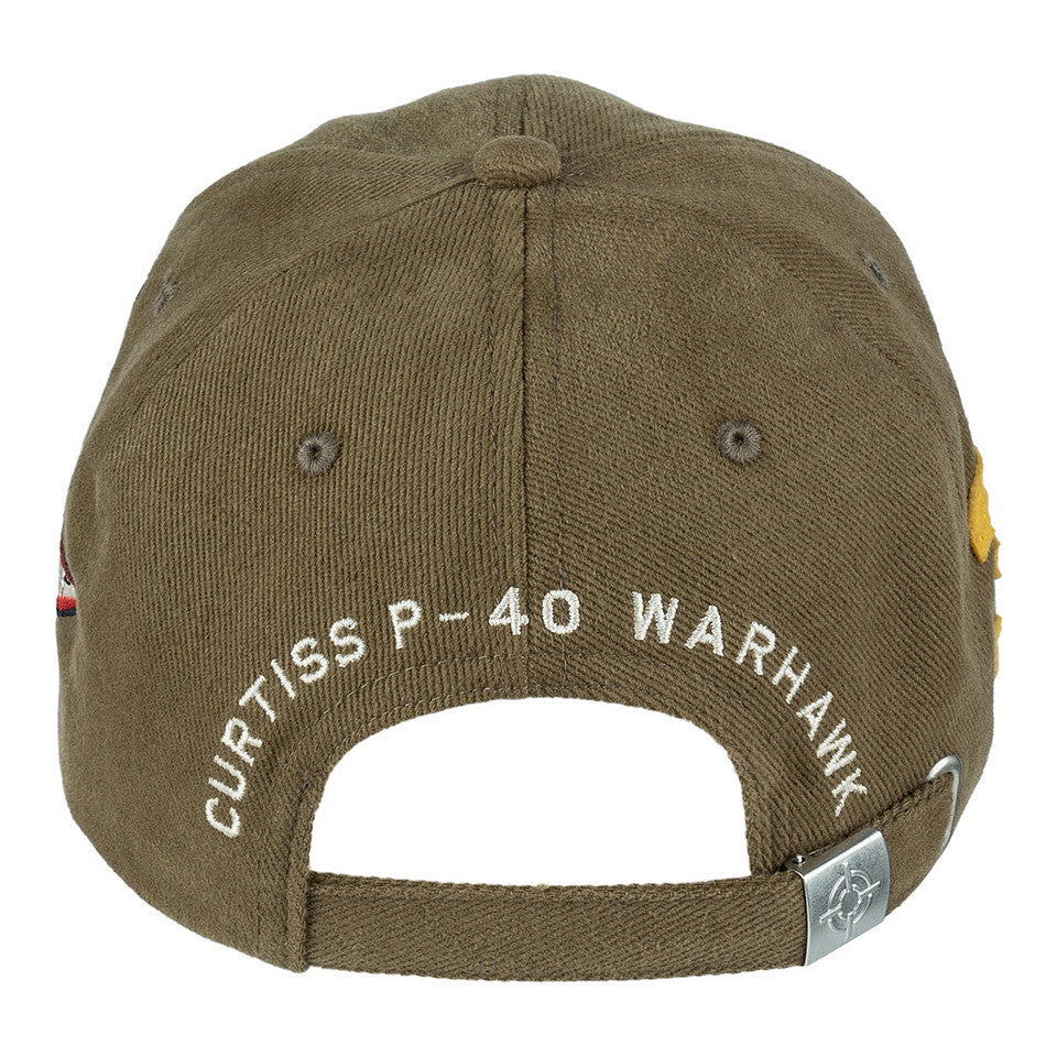 Șapcă Baseball P-40 Curtiss Brushed Verde - Spirit Militar Autentic
