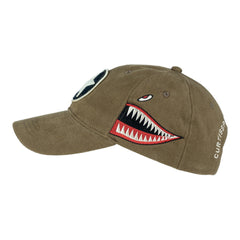 Șapcă Baseball P-40 Curtiss Brushed Verde - Spirit Militar Autentic