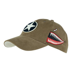 Șapcă Baseball P-40 Curtiss Brushed Verde - Spirit Militar Autentic