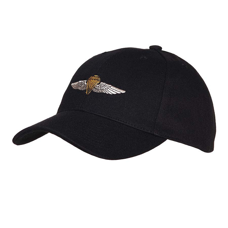 Șapcă Baseball Para-Wing Negru - Confort și Rezistență pe Teren