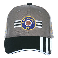 Șapcă Baseball RAF Invasion Stripes 3D Gri Fostex Garments - Omagiu Istoric și Durabilitate