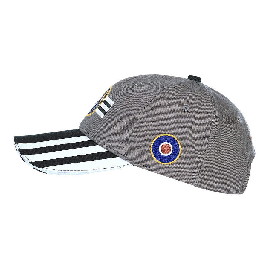 Șapcă Baseball RAF Invasion Stripes 3D Gri Fostex Garments - Omagiu Istoric și Durabilitate