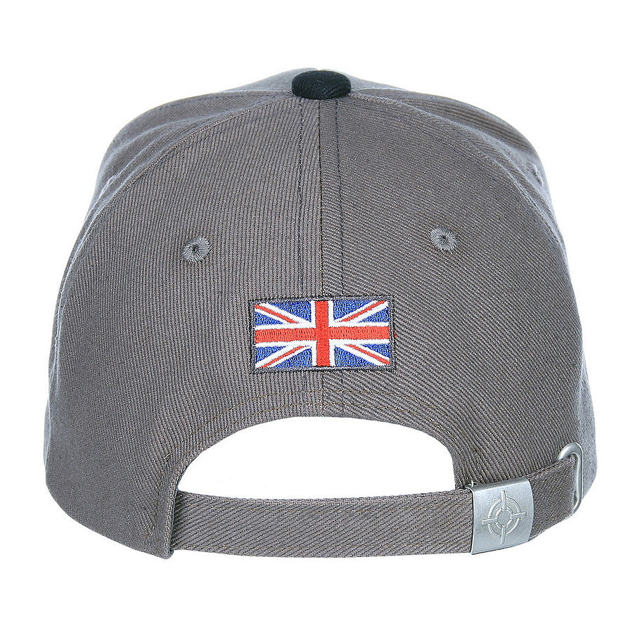 Șapcă Baseball RAF Invasion Stripes 3D Gri Fostex Garments - Omagiu Istoric și Durabilitate