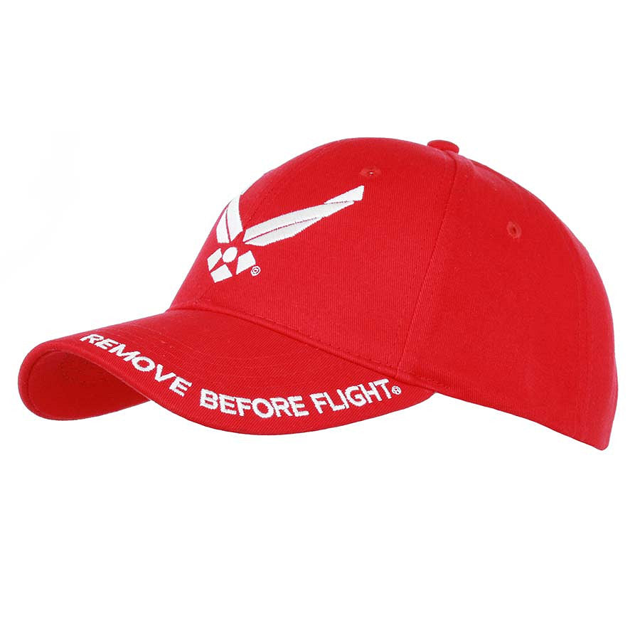 Șapcă Baseball Remove Before Flight Roșu - Declară-ți Atitudinea
