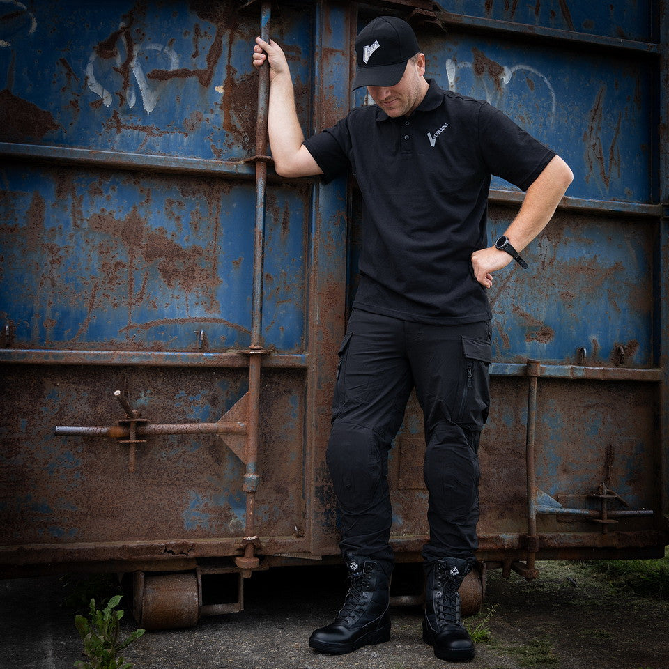 Șapcă Baseball Softshell Securitate Negru - Adaptare Perfectă & Confort Tactic