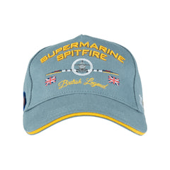 Șapcă Baseball Supermarine Spitfire RAF Blue/Gri Fostex Garments - Stil Icoană & Confort Autentic