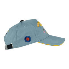 Șapcă Baseball Supermarine Spitfire RAF Blue/Gri Fostex Garments - Stil Icoană & Confort Autentic