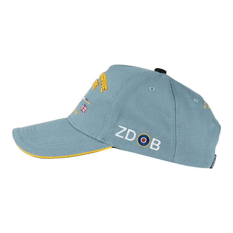 Șapcă Baseball Supermarine Spitfire RAF Blue/Gri Fostex Garments - Stil Icoană & Confort Autentic