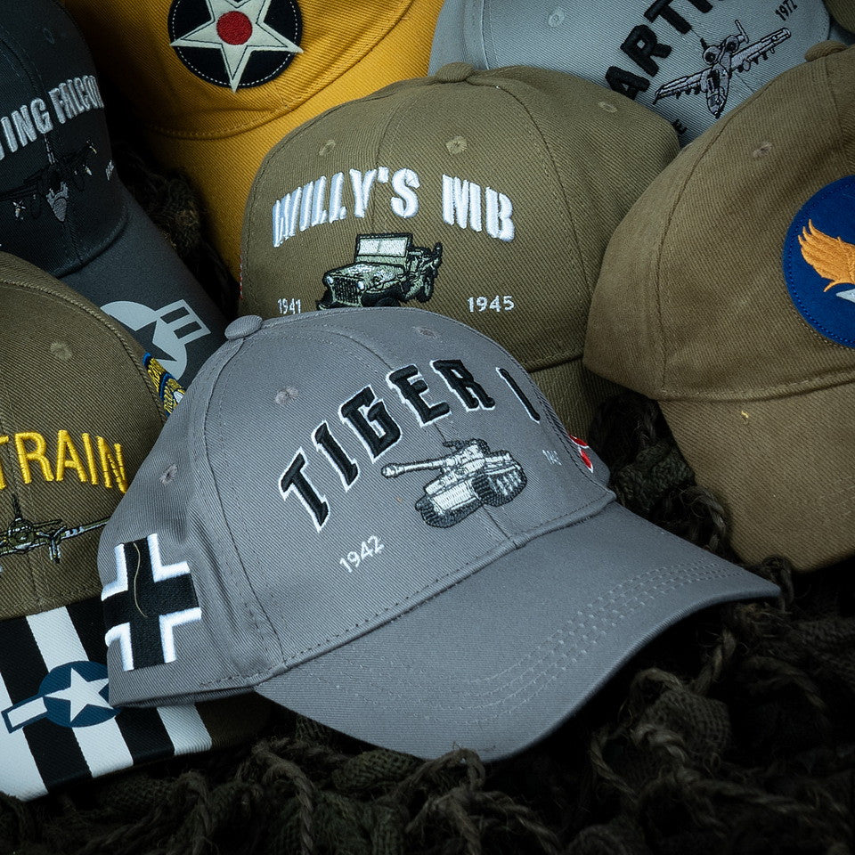 Șapcă Baseball Tiger Tank Gri - Afirmă-ți Pasiunea Istorică