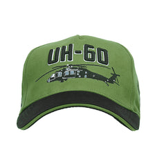 Șapcă Baseball UH-60 Blackhawk Verde Fostex Garments - Simbol al Elitelor Aeriene