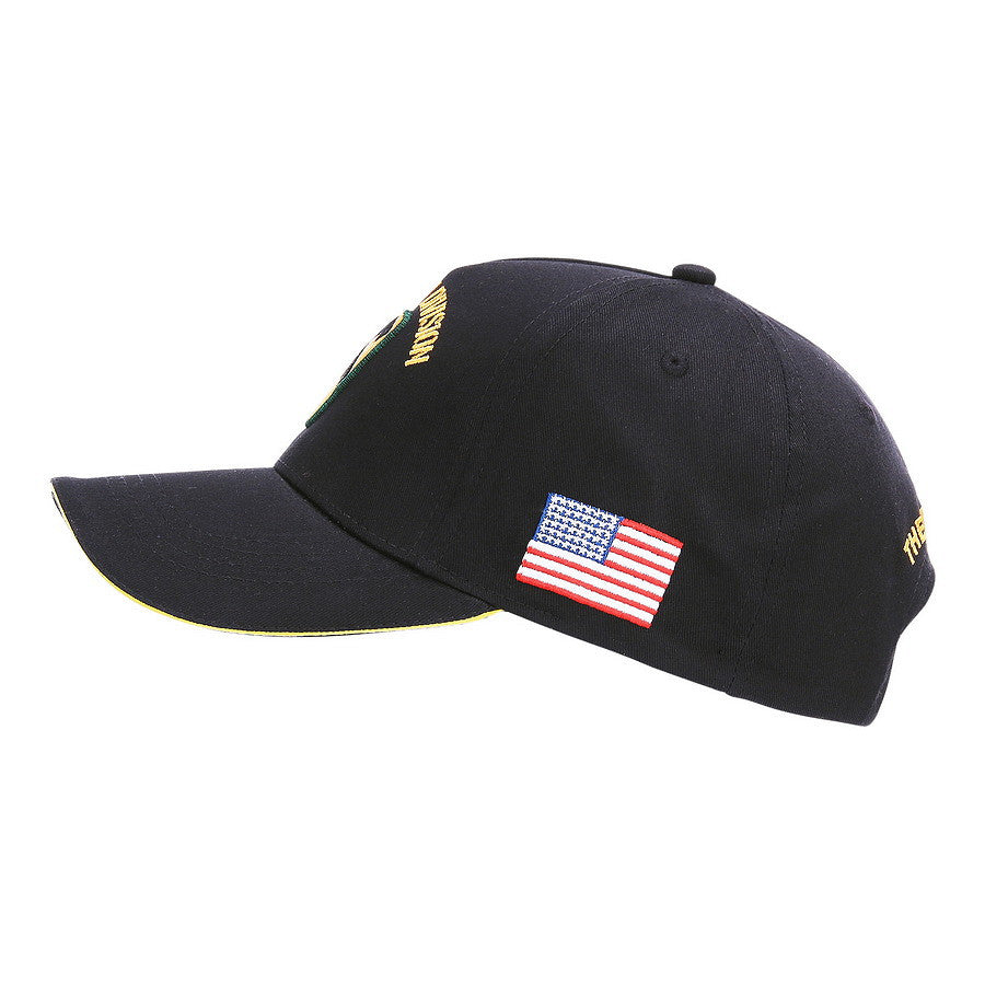 Șapcă Baseball US Cavalry WWII 3D Negru Fostex - Spirit de Cavalerie Autentic