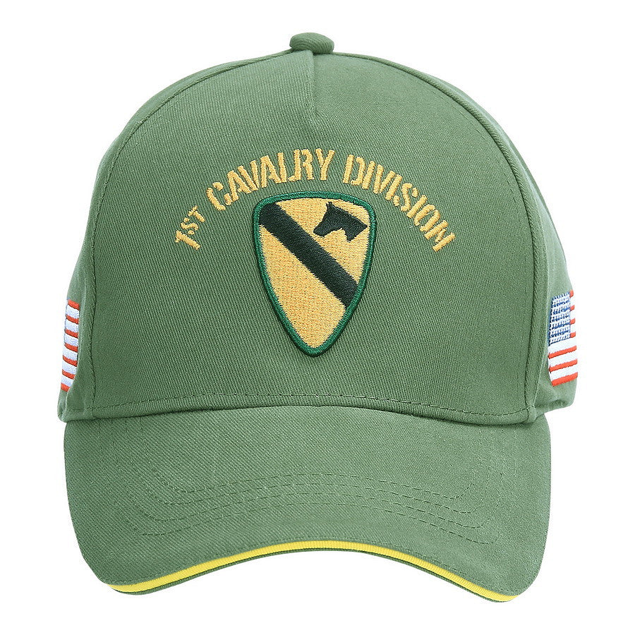 Șapcă Baseball US Cavalry WWII 3D Verde Fostex Garments - Stil Autentic & Confort Superior