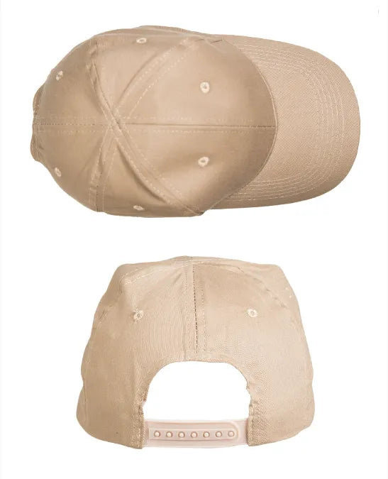 Șapcă Bej Baseball din Bumbac – Stil Casual Militar, Confort Natural și Reglaj Simplu