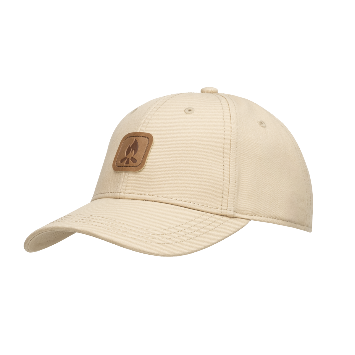 Șapcă Helikon-Tex Bushcraft Patch Cu Logo Piele Khaki