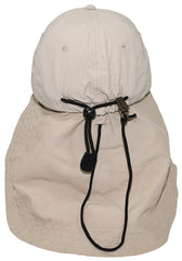 Șapcă Sahara Protecție Gât Khaki FoxOutdoor - Protecție Gât, Cusături Întărite