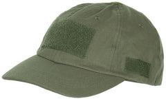 Șapcă Tactica cu Velcro Verde OD MFHProfessional - Bumbac 100%, Marime Universala
