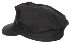 Șapcă USMC Rip Stop Negru MFH - 100% Bumbac, Design Octogonal