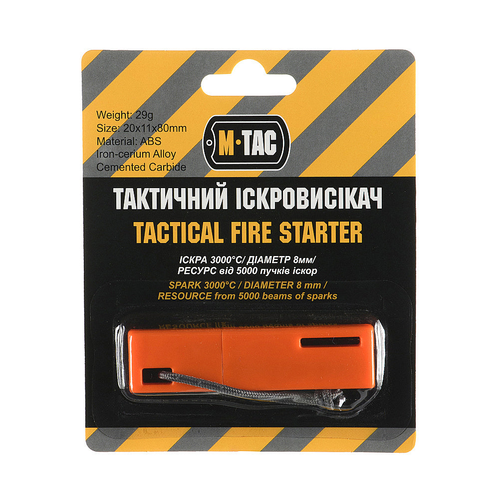 Aprinzător Scântei Spark Gouging M-Tac - Portocaliu de Urgență