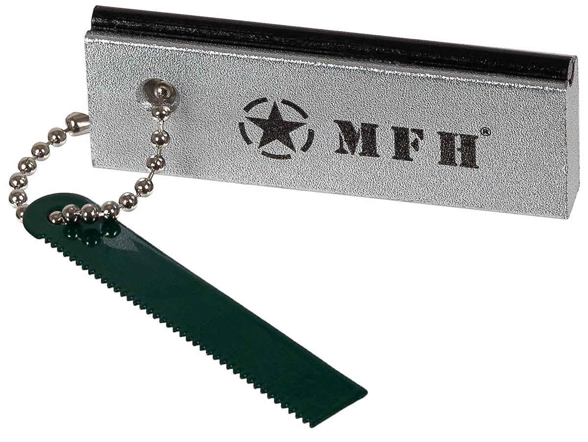Aprinzător de foc Army Aluminiu MFH - Oțel integrat, Corp Aluminiu