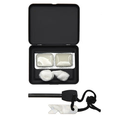 Aprinzător Magnesium Set Zwart - Esențial pentru Supraviețuire