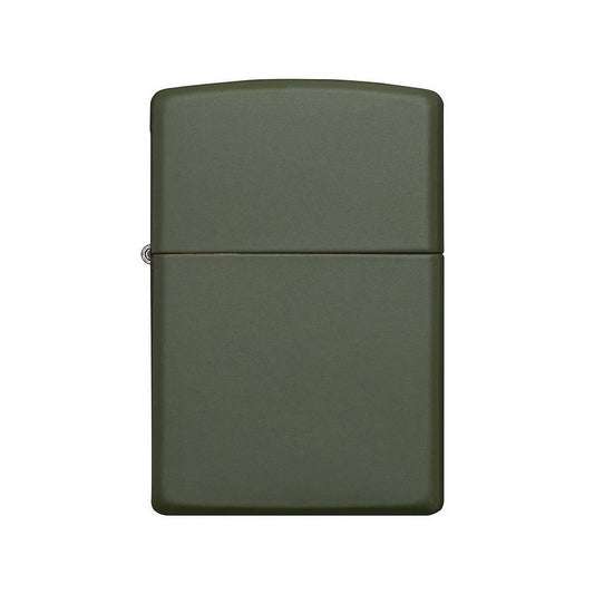 Aprinzător Zippo Verde Mat Zippo - Fiabilitate Legendară în Orice Condiții