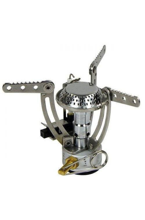Aragaz de Camping Mil-Tec Tip Păianjen – Oțel Inoxidabil, 133,2 g