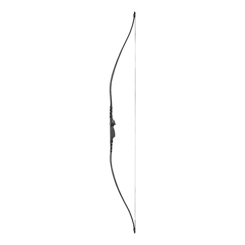 Arc Recurve Langbogen-Set Negru Ek-Archery - Fibră de Sticlă, Design Tradițional
