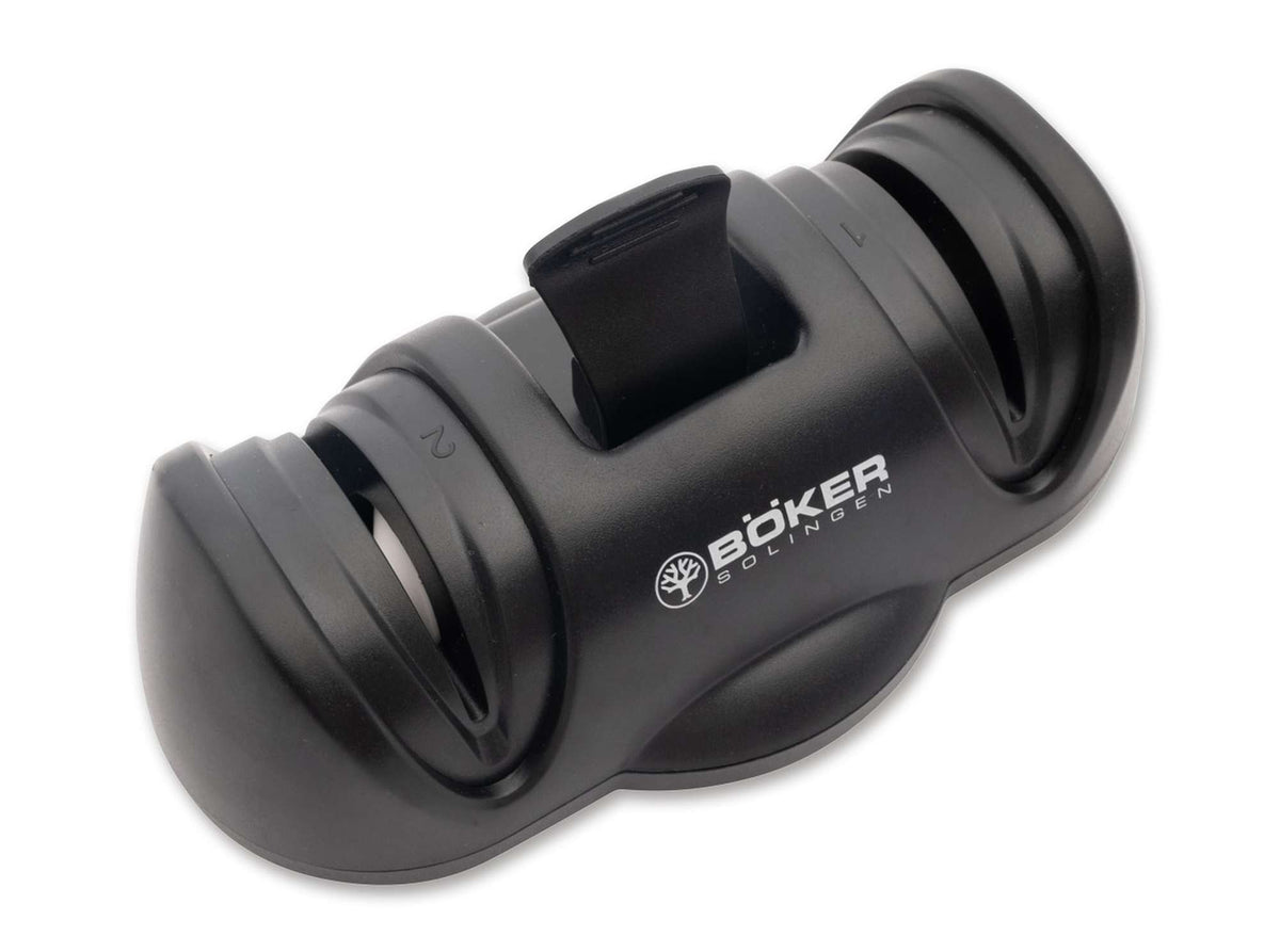Ascutitor Böker Roller Sharpener cu Ventuza- Granulatie Dubla, Fixare Stabila