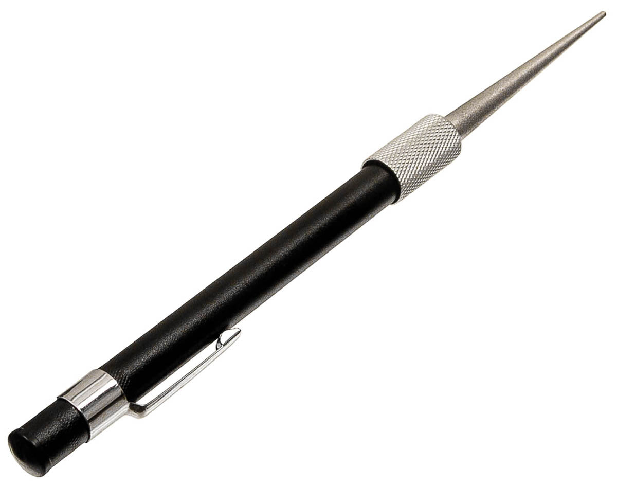 Ascuțitor Diamant Negru FoxOutdoor - Tija Oțel Carbon, Granulație 320