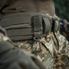 Atașament Carabiner M-Tac Ranger Green - Compatibil MOLLE