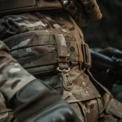 Atașament cu Carabiner M-Tac - Multicam, MOLLE, YKK